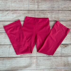 Athleta Girl Vibrant Pink chit chat pants 6